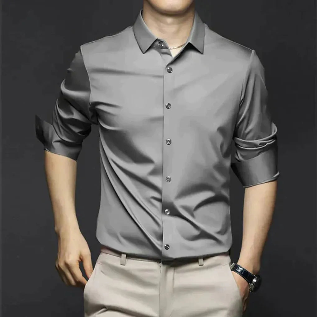 Camicia Formale Senza Pieghe da Uomo – Stilosa e a Bassa Manutenzione