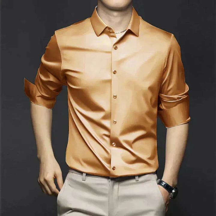 Camicia Formale Senza Pieghe da Uomo – Stilosa e a Bassa Manutenzione