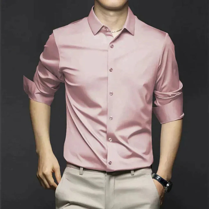 Camicia Formale Senza Pieghe da Uomo – Stilosa e a Bassa Manutenzione