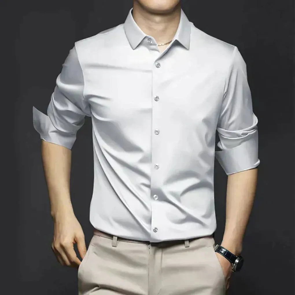 Camicia Formale Senza Pieghe da Uomo – Stilosa e a Bassa Manutenzione