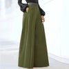 Pantaloni Largo Gamba da Donna – Eleganza a Colore Solido per Ogni Occasione