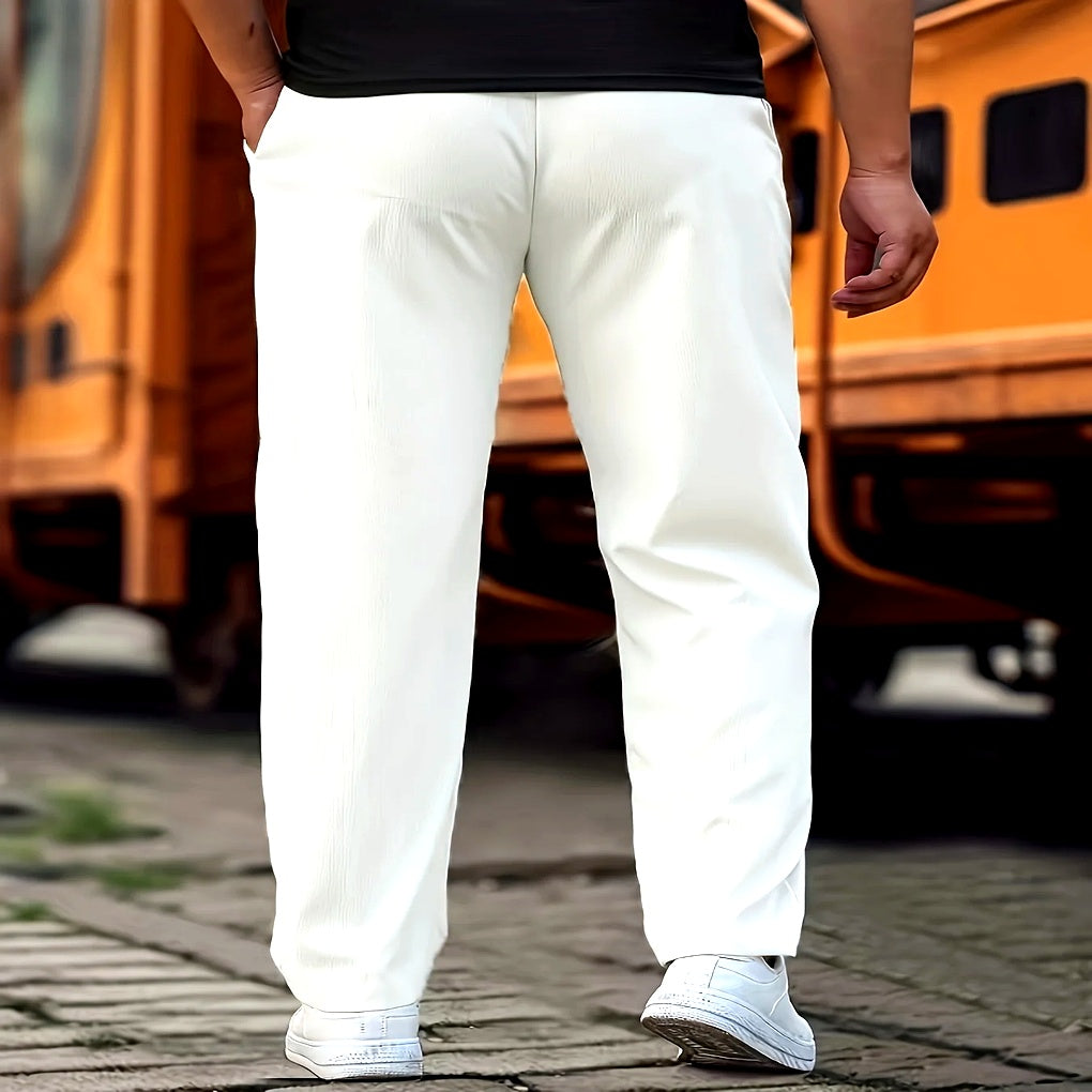 Pantaloni Uomo Tutti i Giorni – Stile Rifinito con Versatilità Casual