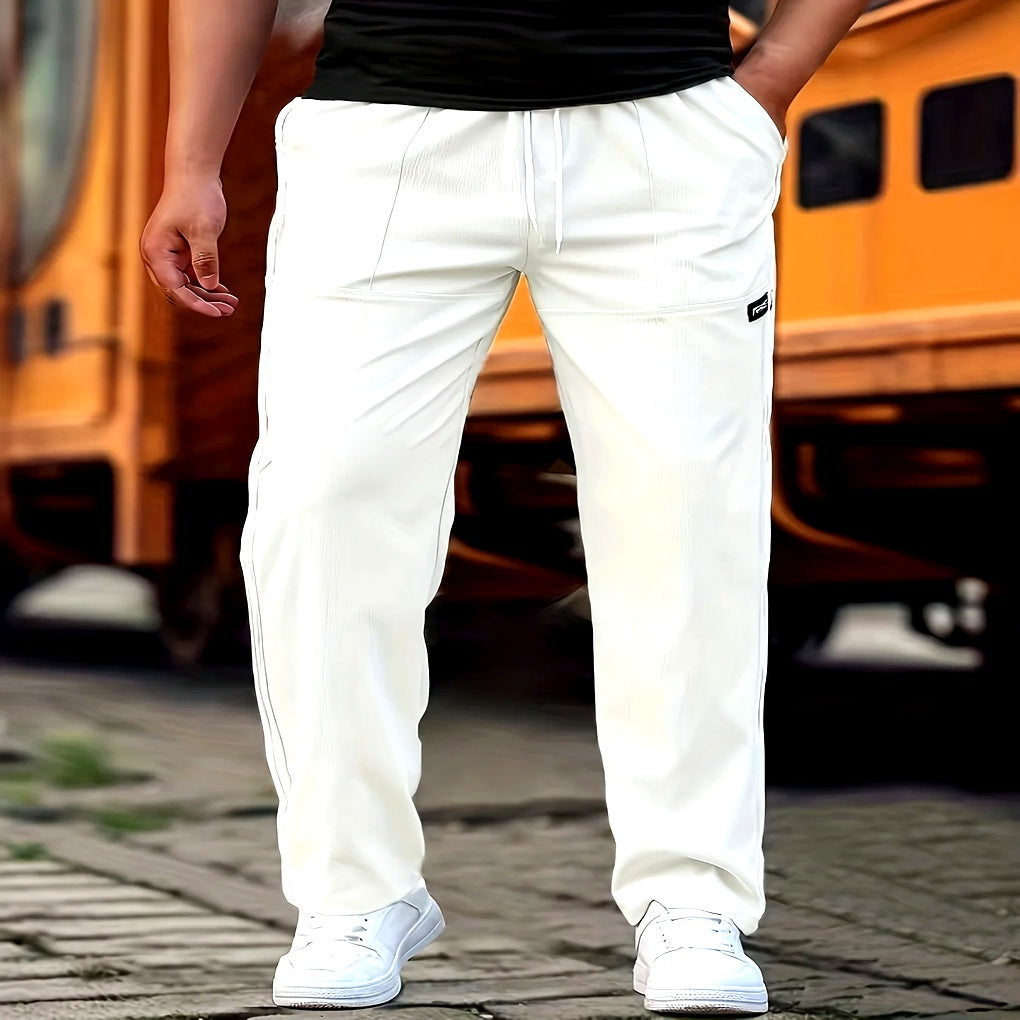 Pantaloni Uomo Tutti i Giorni – Stile Rifinito con Versatilità Casual