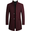 Cappotto Formale Lungo da Uomo con Eleganza Senza Tempo