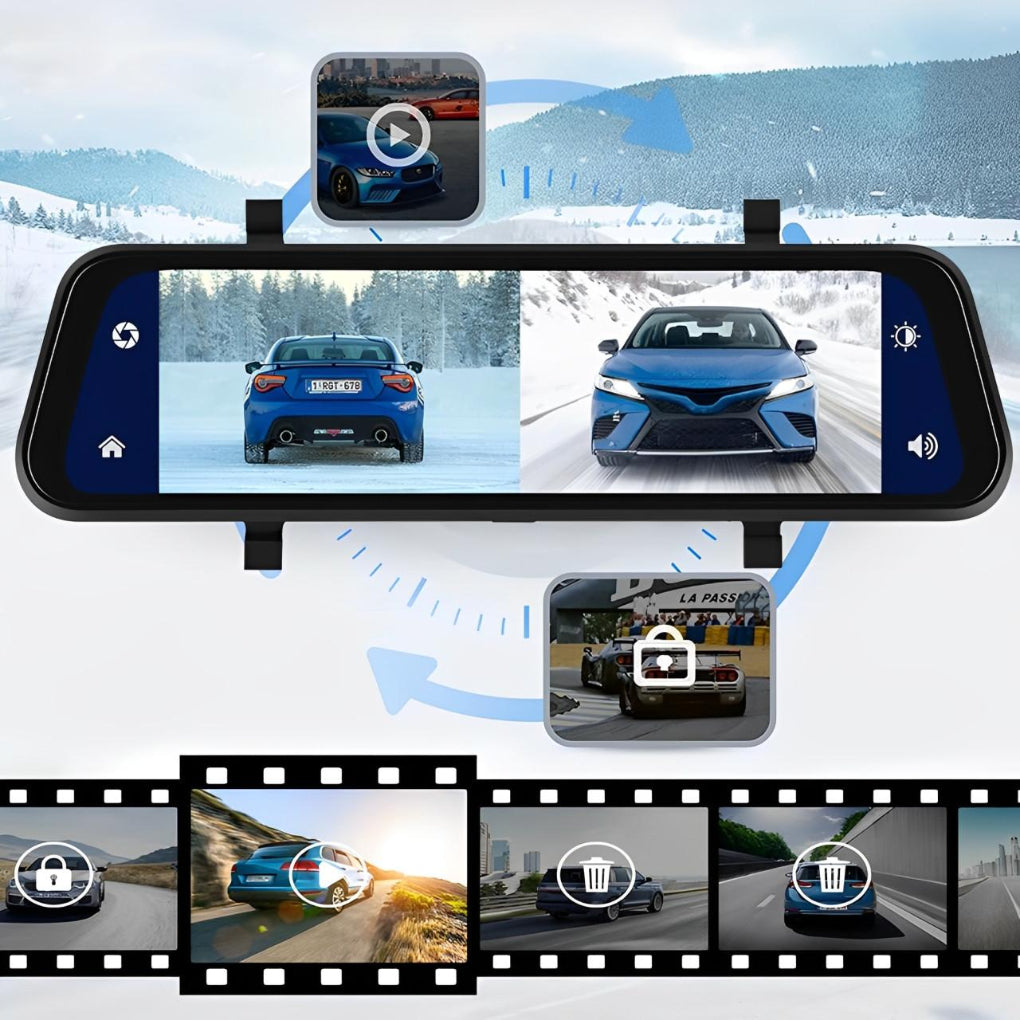 Specchietto Retrovisore DashCam CarPlay