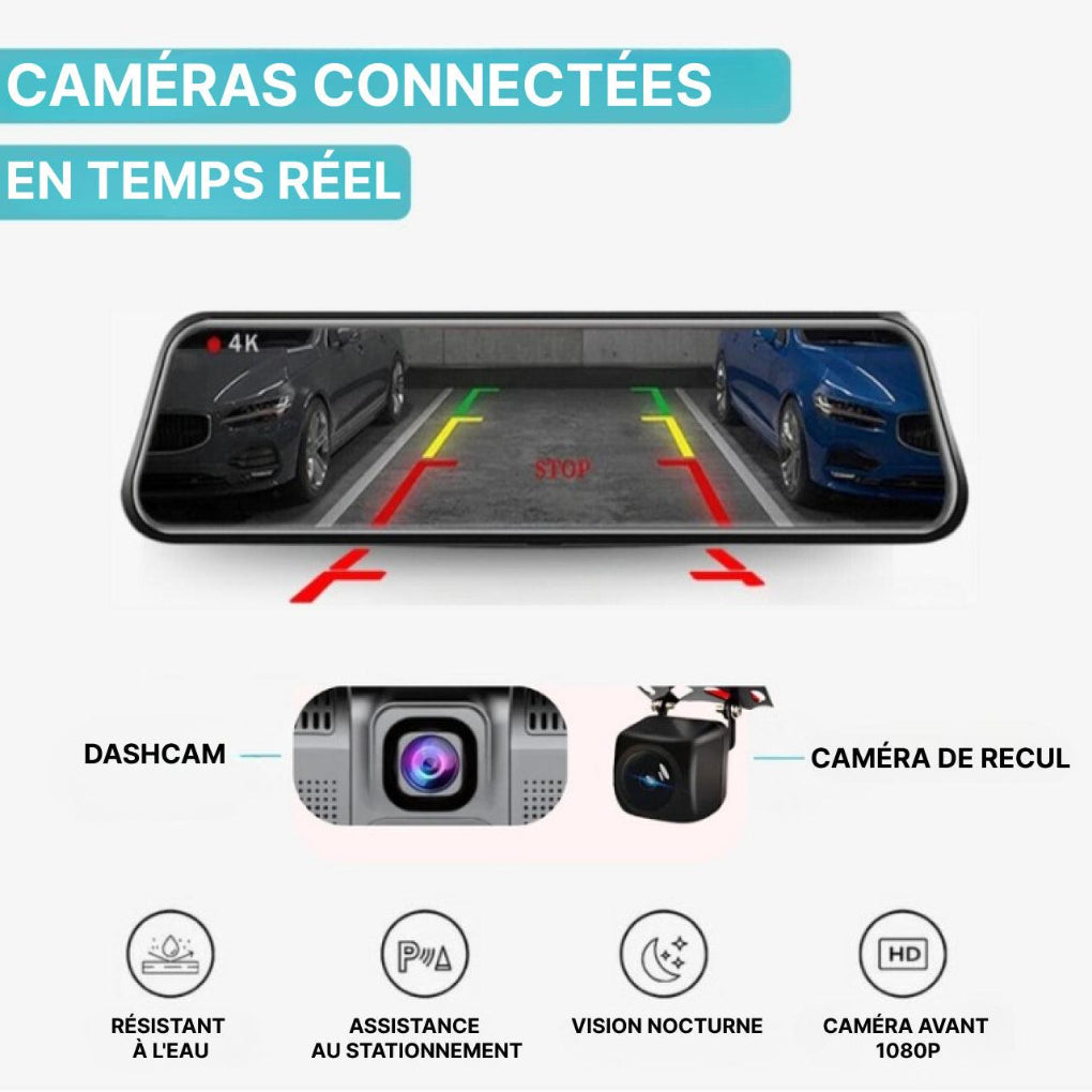Specchietto Retrovisore DashCam CarPlay