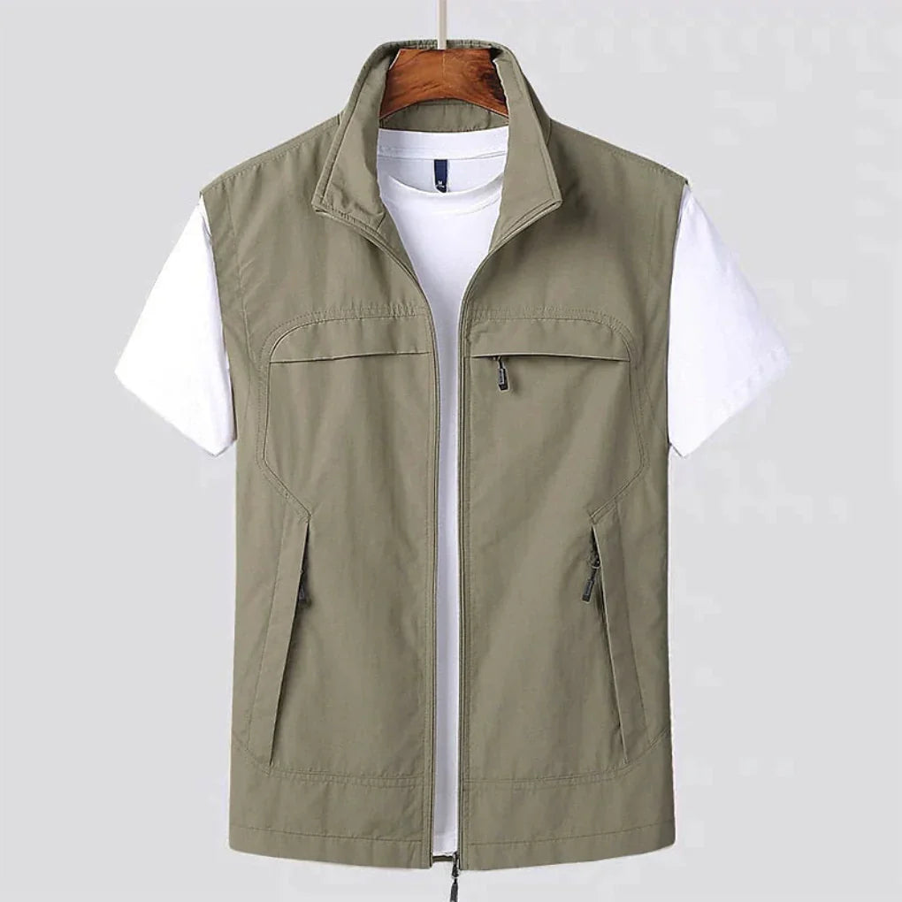 Gilet da Uomo Asciugatura Rapida – Design Funzionale con Stile Attivo