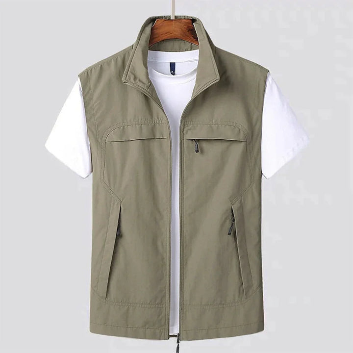 Gilet da Uomo Asciugatura Rapida – Design Funzionale con Stile Attivo