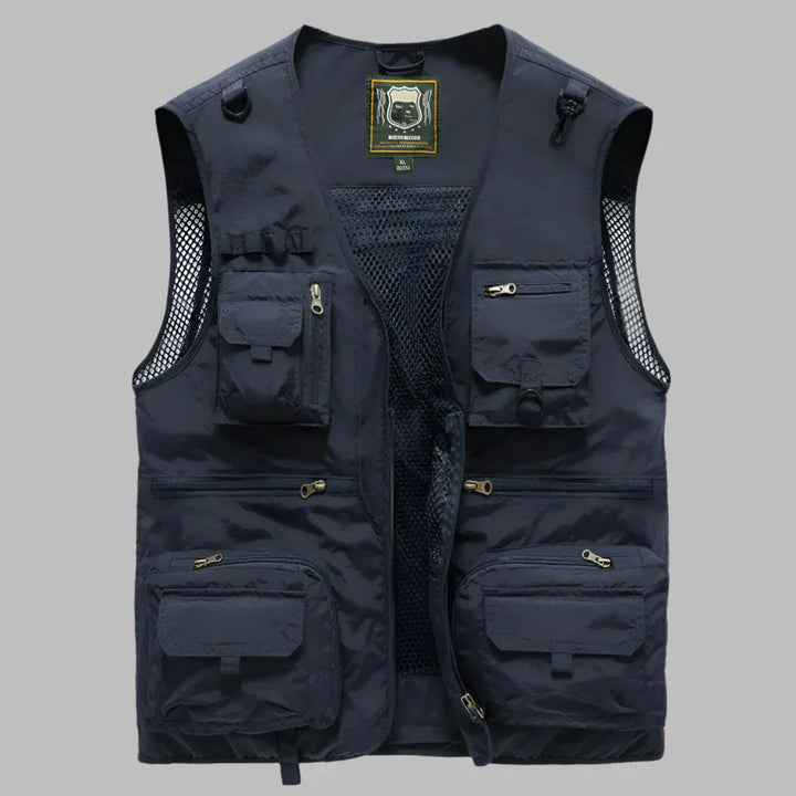 Gilet Estivo Multi-Tasche per Uomo