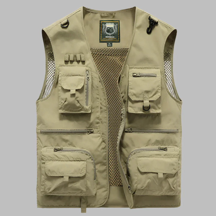 Gilet Estivo Multi-Tasche per Uomo