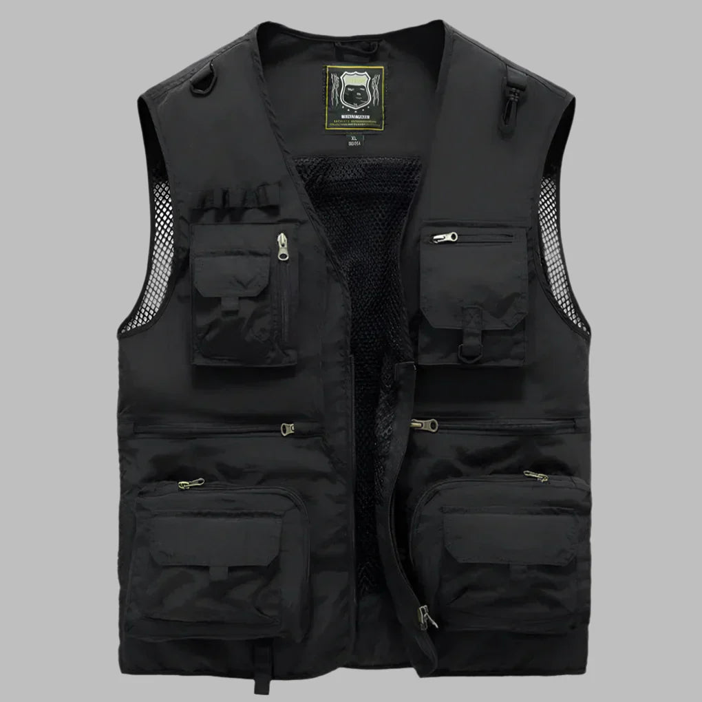 Gilet Estivo Multi-Tasche per Uomo