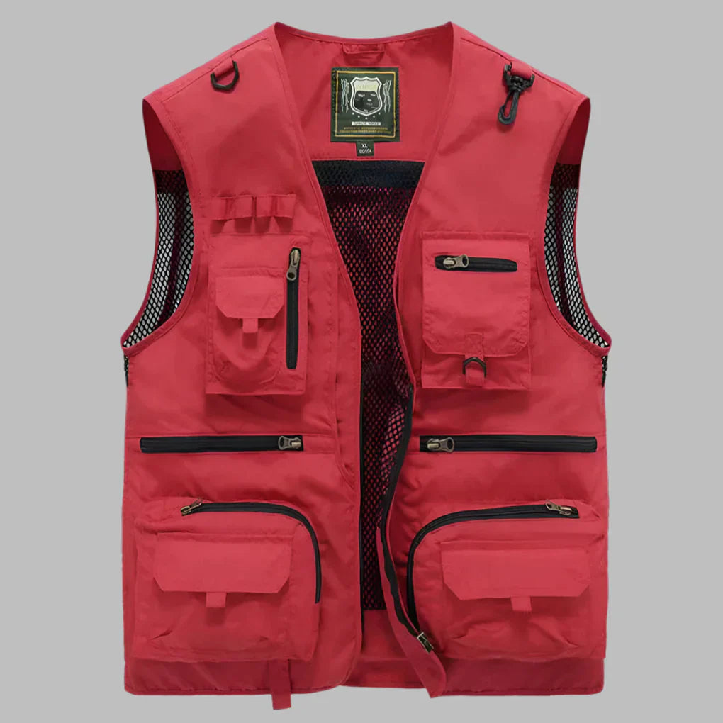 Gilet Estivo Multi-Tasche per Uomo