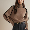 Maglione Donna Caldo a Collo Alto – Strato Invernale con Stile Confortevole