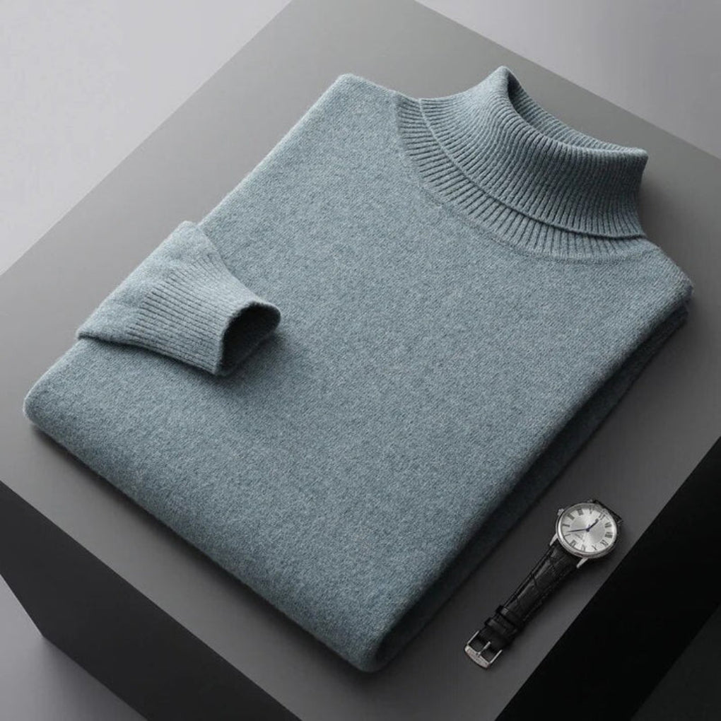 Maglione Turtleneck in Maglia da Uomo – Strato Invernale Raffinato