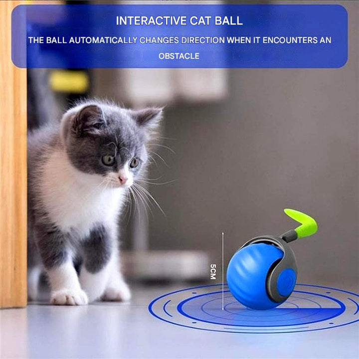 Giocattolo per Gatti Palla Interattiva – Sfera Giocattolo Automatica