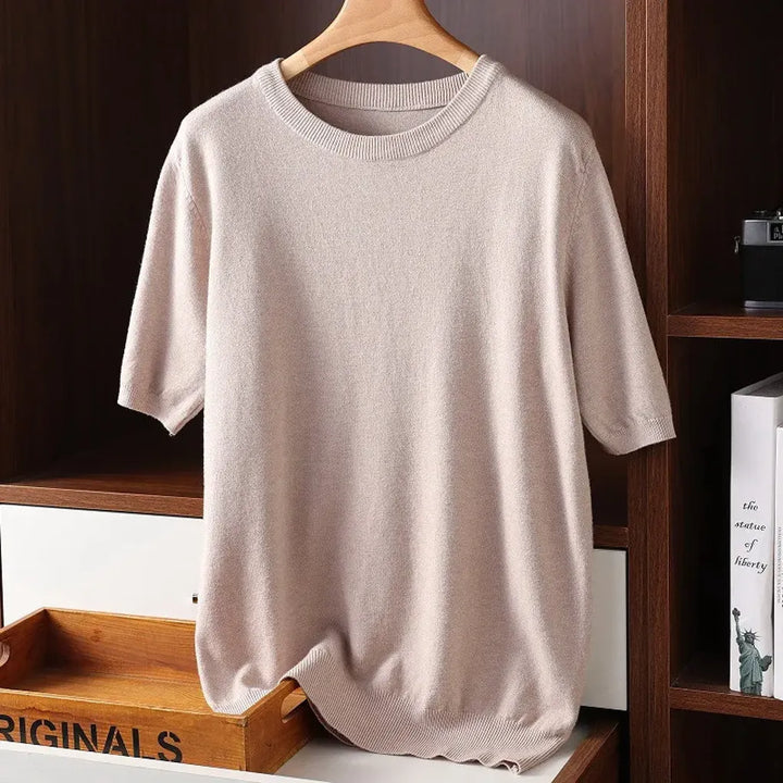 T-Shirt Collo Rotondo da Uomo – Basics Elevati per Uso Quotidiano