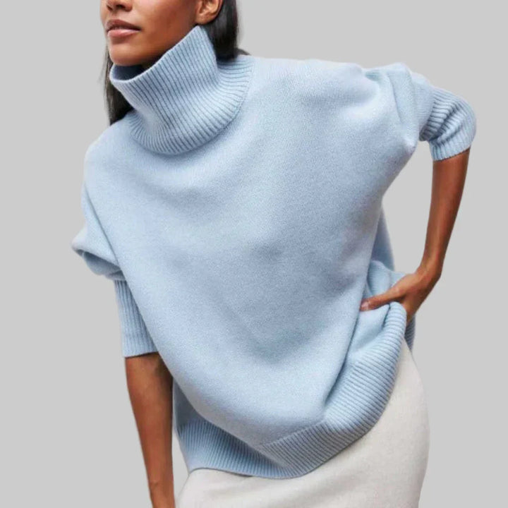 Maglione Collo Alto Donna – Maglione Pronto per Inverno