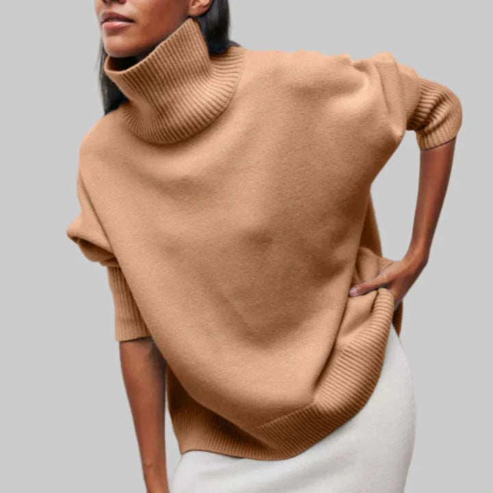 Maglione Collo Alto Donna – Maglione Pronto per Inverno