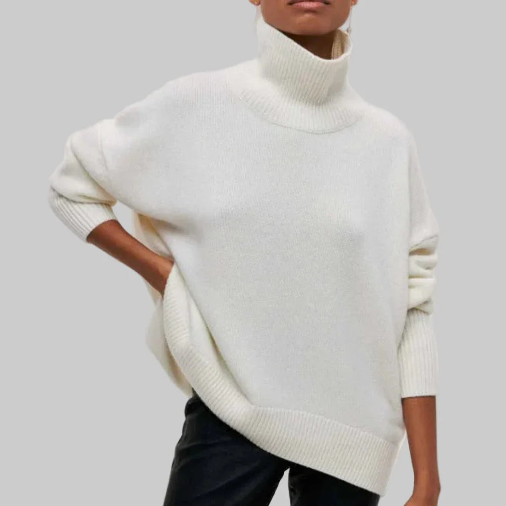 Maglione Collo Alto Donna – Maglione Pronto per Inverno