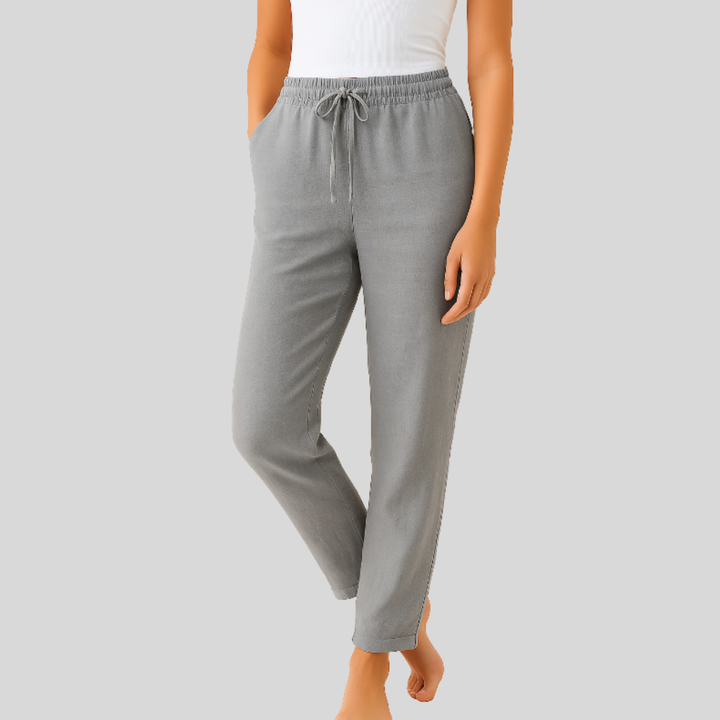 Pantaloni in Misura Lino per Donne - Eleganza Senza Sforzo