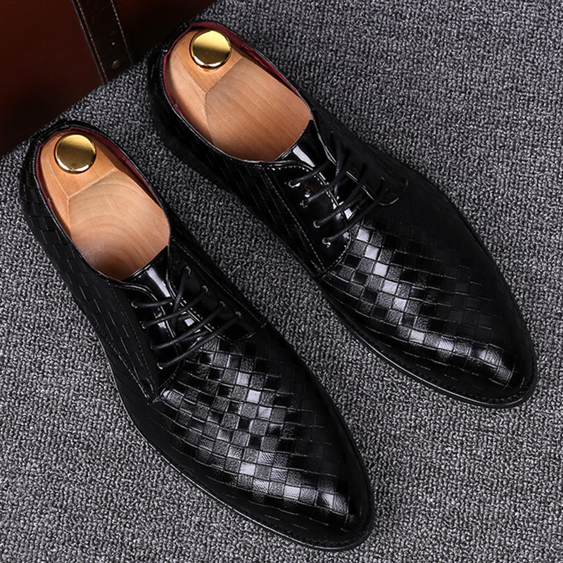 Scarpe in Pelle Neat con Lacci per Uomo