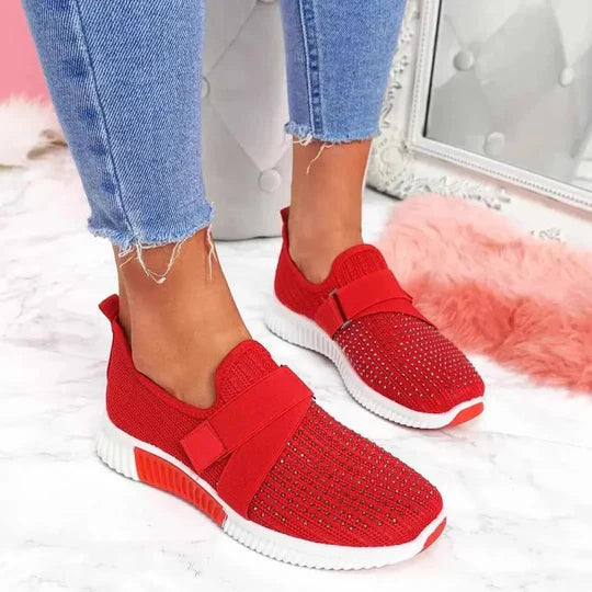 Ballerine con cinturino a T da donna