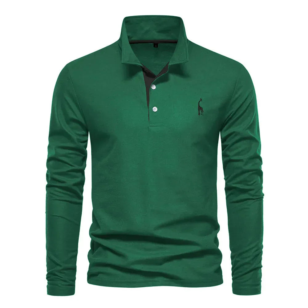 Bastian – Polo a maniche lunghe da uomo
