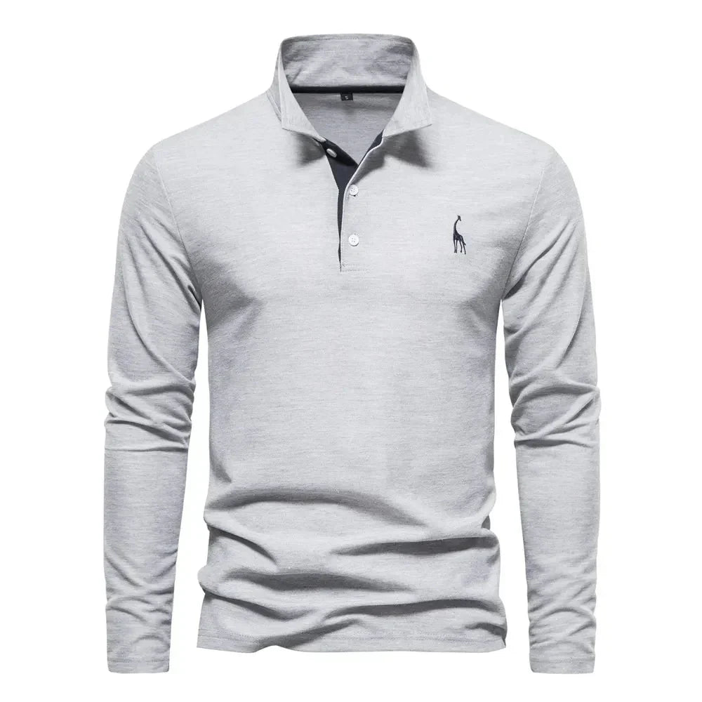 Bastian – Polo a maniche lunghe da uomo