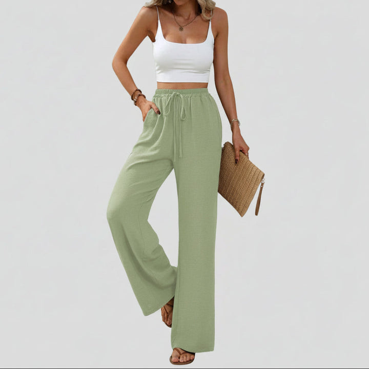 Pantaloni Estivi Dritti da Donna