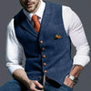 Gilet Vintage da Uomo – Heritage Classico con Stile a Strati