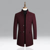 Cappotto Classico Elegante in Lana per Uomini Strato Formale Timeless