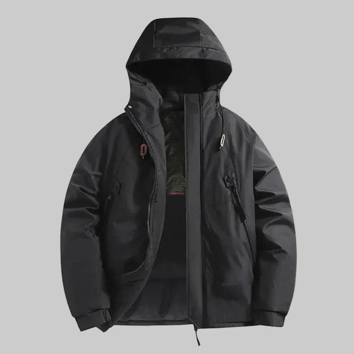 Giacca outdoor con chiusura frontale a zip