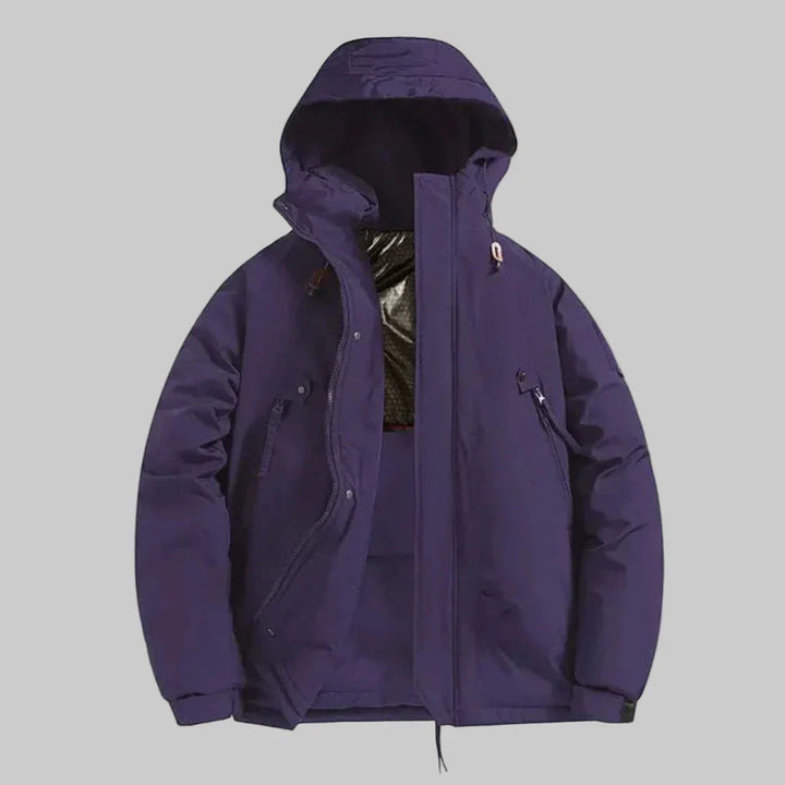 Giacca outdoor con chiusura frontale a zip