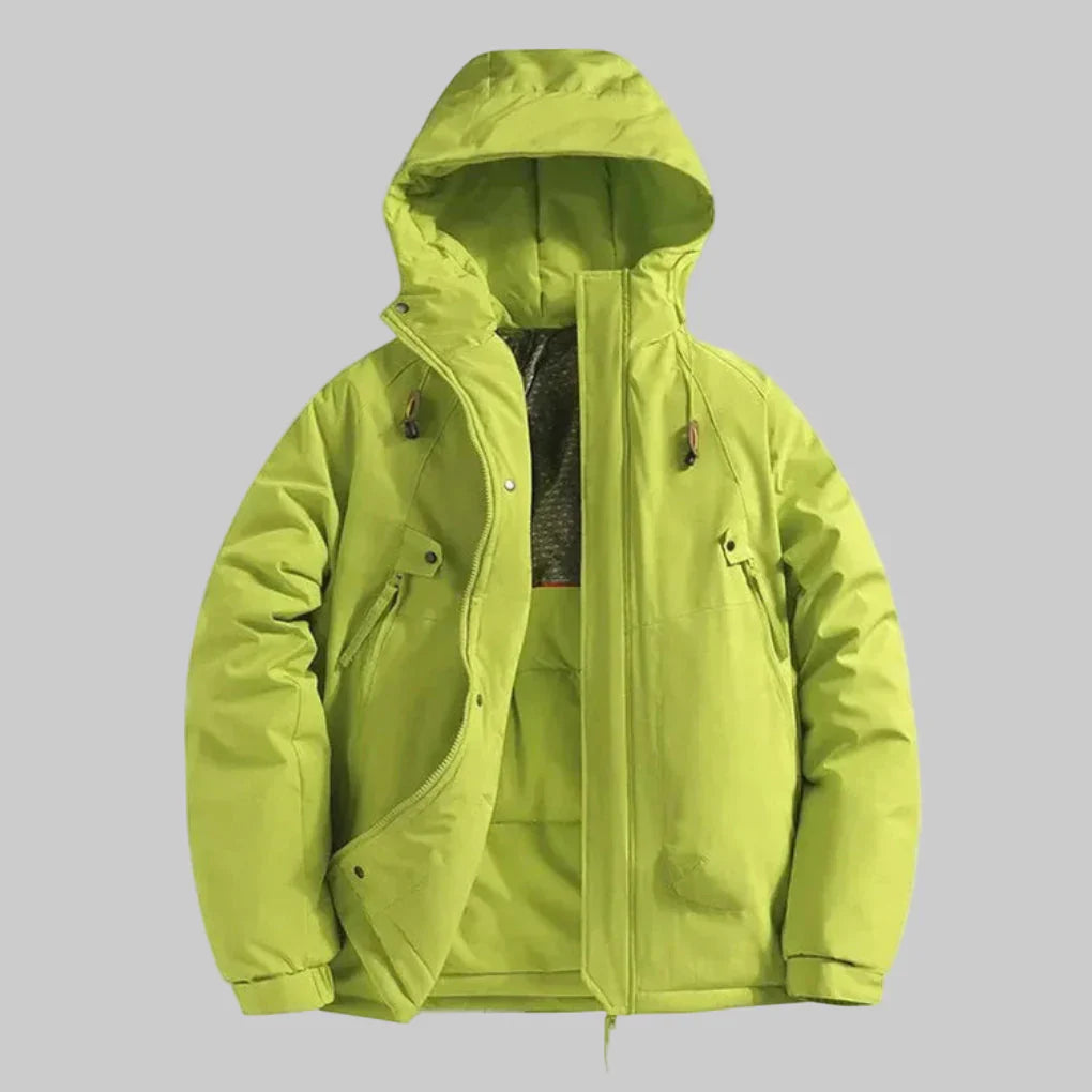 Giacca outdoor con chiusura frontale a zip