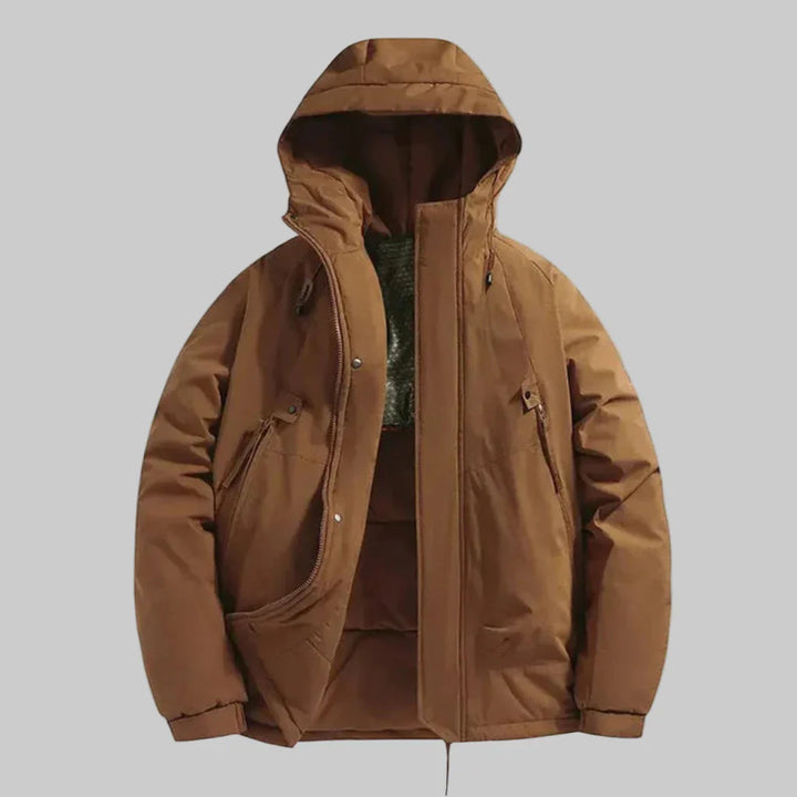 Giacca outdoor con chiusura frontale a zip