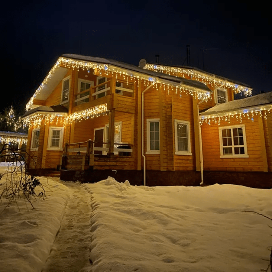 Tende Luminosi da Esterno (Nessuna spina inclusa)