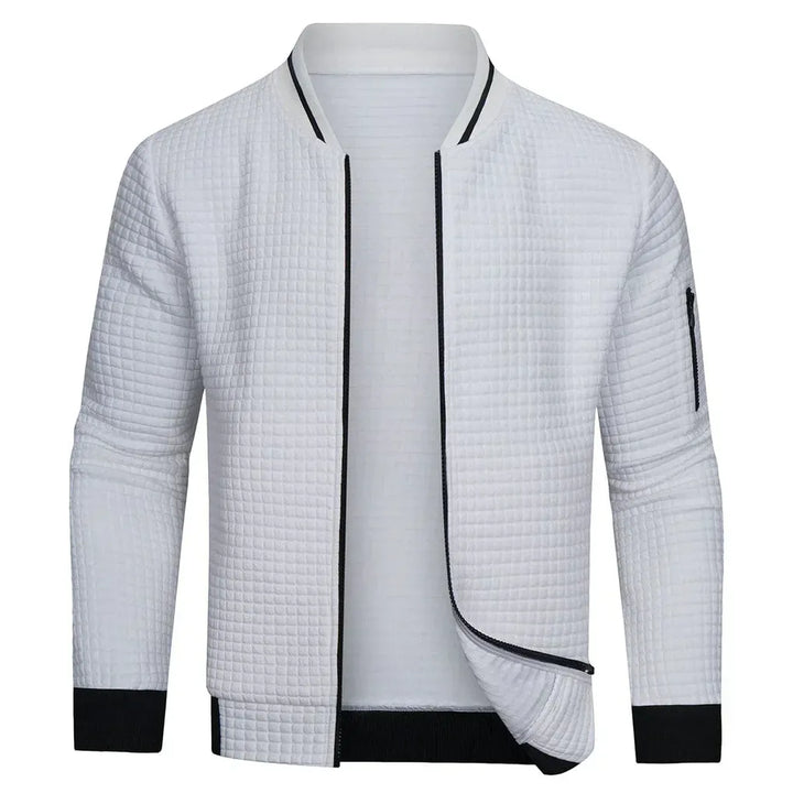 Maglione da Uomo a Mezza Zip – Strato Rilassato per Giorni Freddi