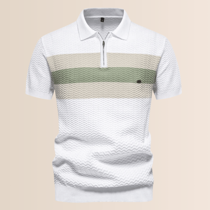 Polo Shirt Design a Righe per Uomini