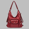 Borsa a spalla in pelle premium da donna
