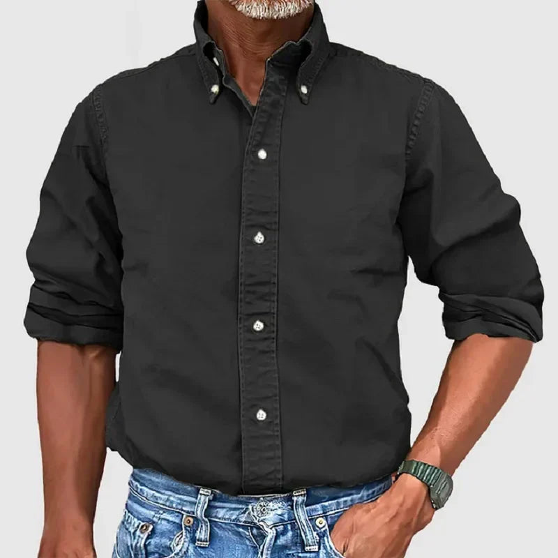 Luis – Camicia classica a maniche lunghe da uomo