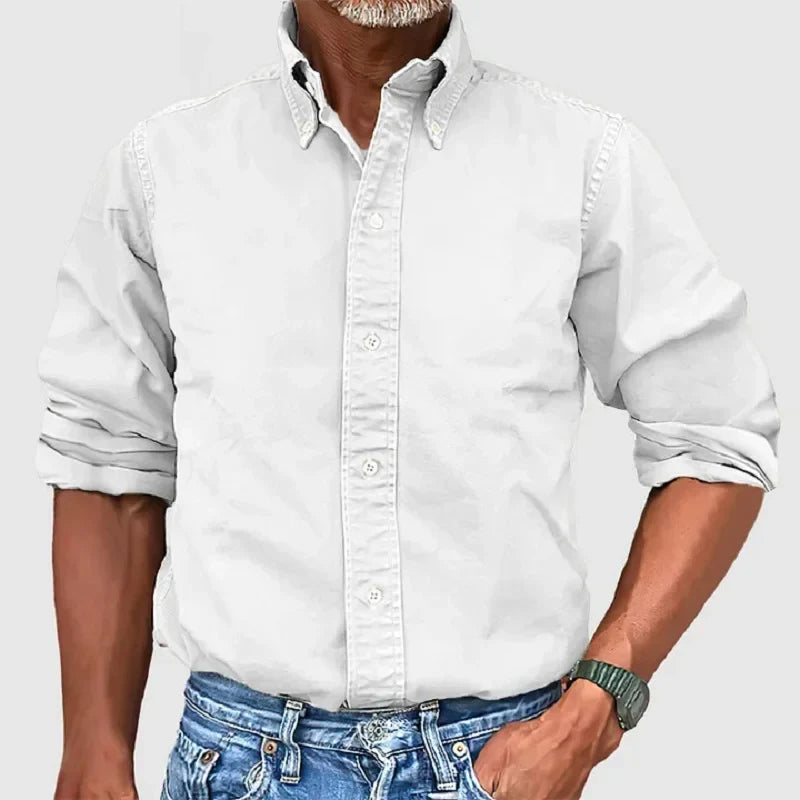 Luis – Camicia classica a maniche lunghe da uomo