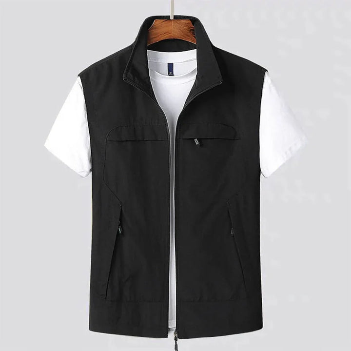 Gilet da Uomo Asciugatura Rapida – Design Funzionale con Stile Attivo