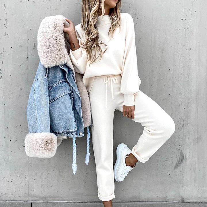 Set casual a due pezzi da donna